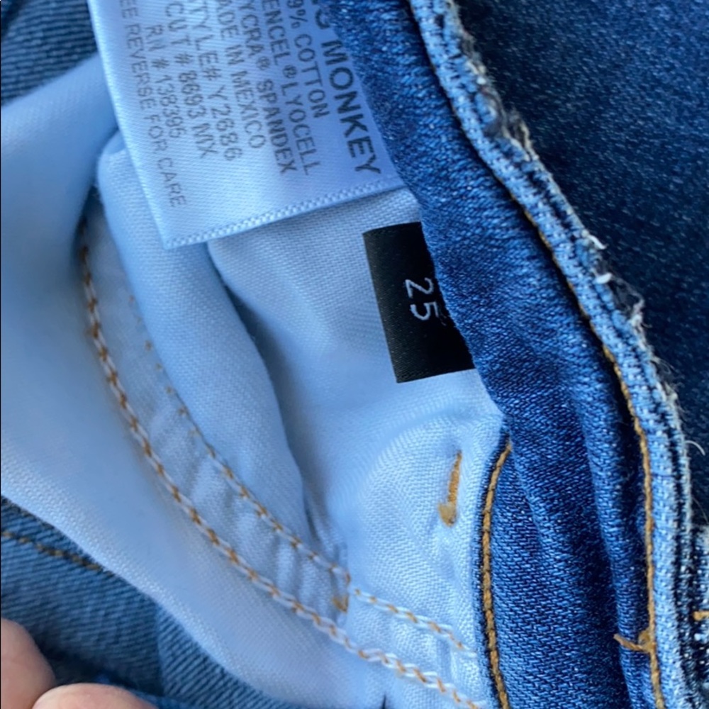Flying Monkey Size 25 Euc Jeans! - image 3